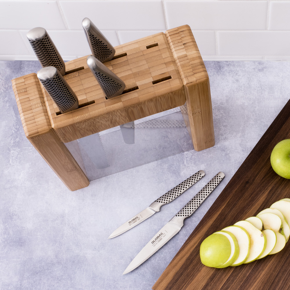 ikasu knife block 7 piece