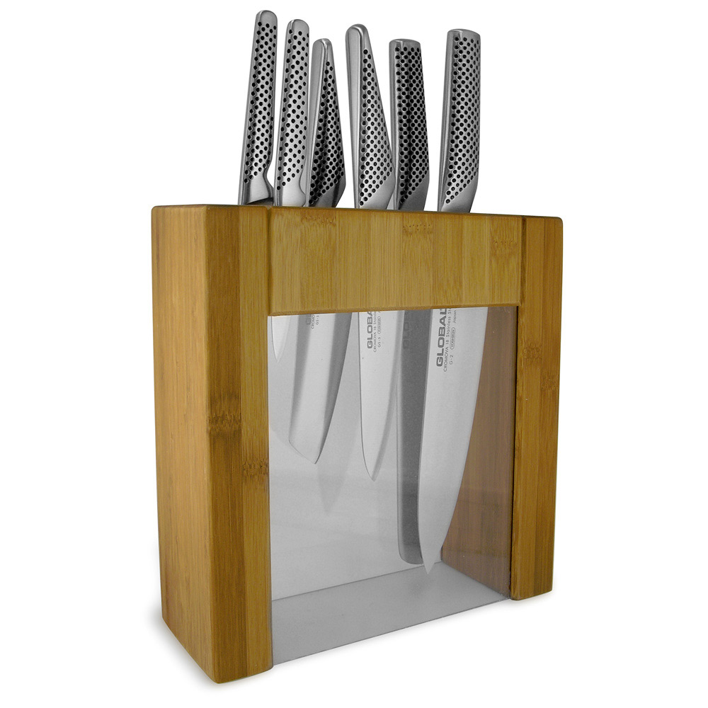 ikasu knife block 7 piece