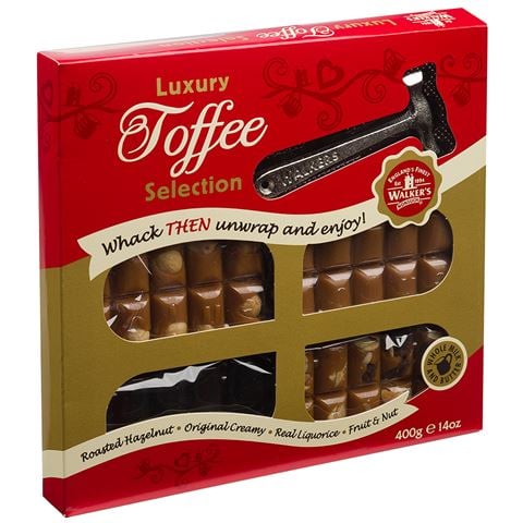 Walkers Chocolates - Luxury Toffee Selection 400g