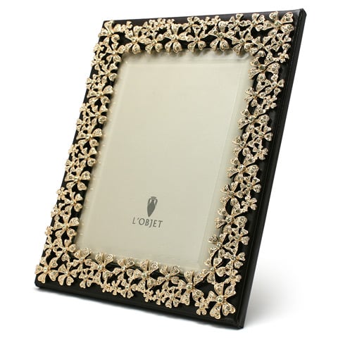 L'objet - Garland Yellow Swarovski Crystal Frame 13x18cm
