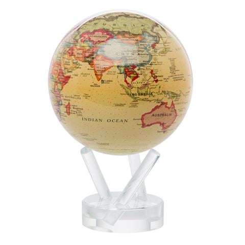 Mova - Small Antique Spinning Globe | Peter's of Kensington