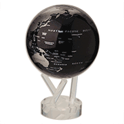 Mova - Metallic Spinning Globe Small