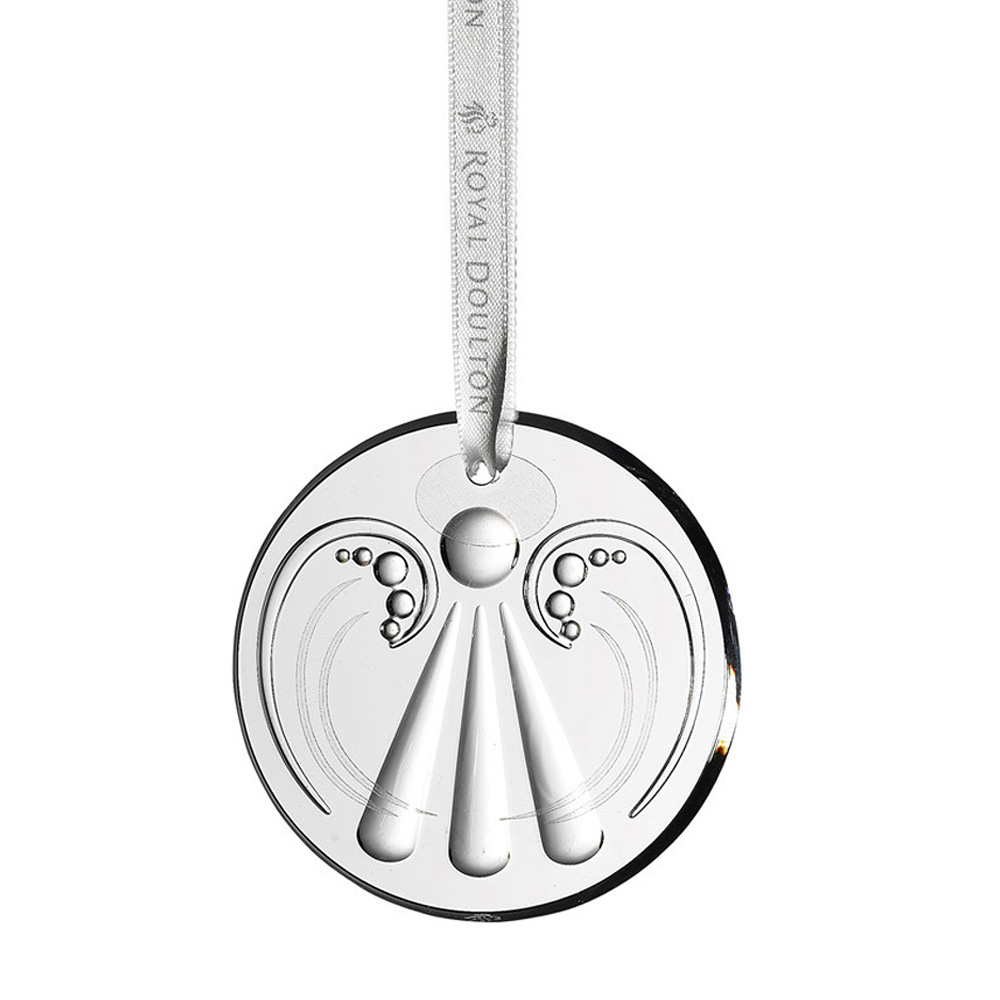 Royal Doulton Christmas Ornament Crystal Angel