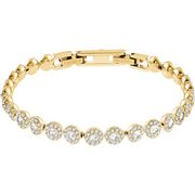 Swarovski - Angelic Gold Plated Crystal Bracelet Medium
