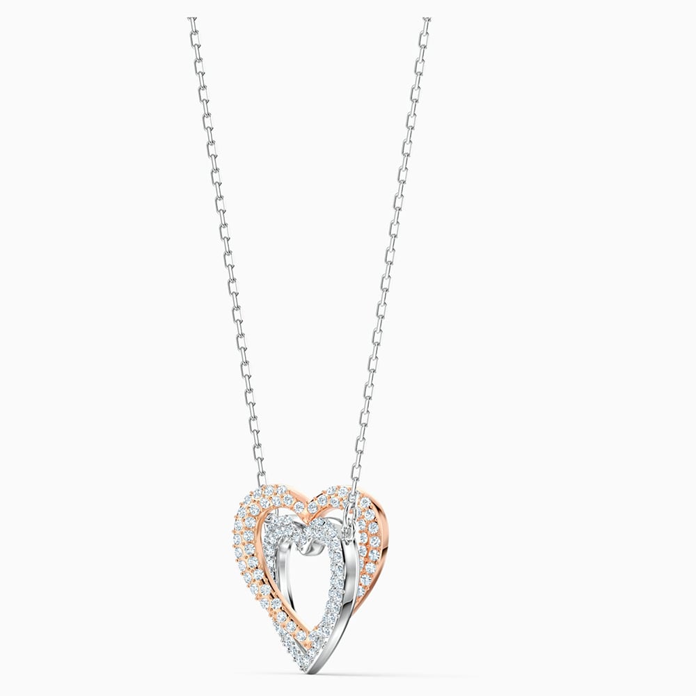 swarovski necklace hearts