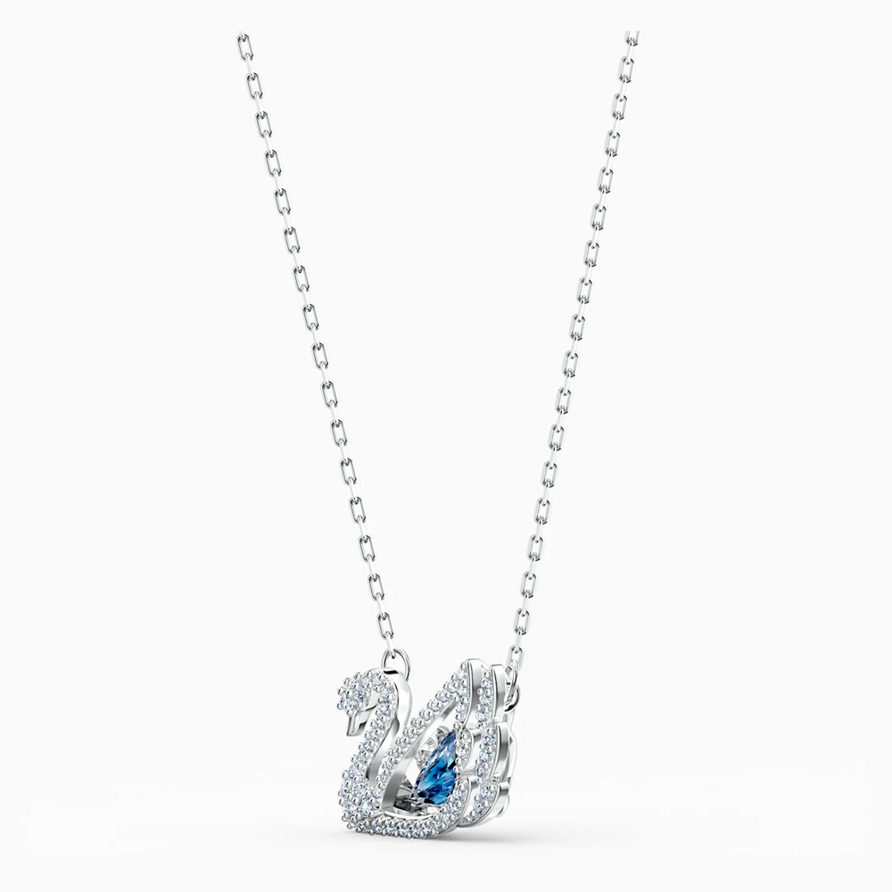 Swarovski Dancing Swan Necklace Peter's of Kensington