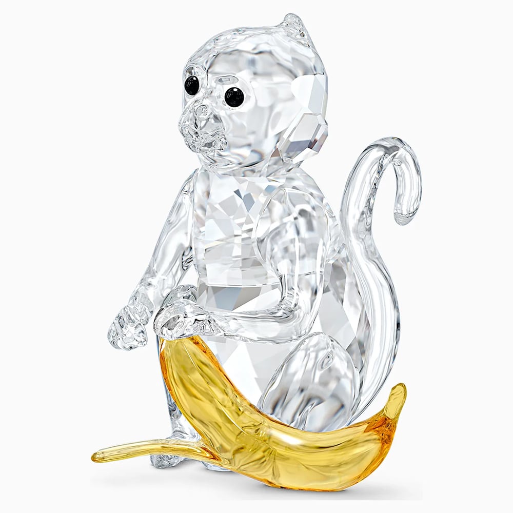 NEW Swarovski Rare Encounters Monkey with Banana Figurine