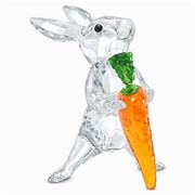 Swarovski - The Peaceful Countryside Rabbit with Carrot