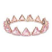 Swarovski - Ortyx Bracelet Pink Crystals W/Rose Gold Plate