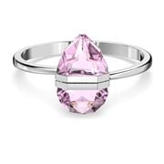 Swarovski - Lucent Bangle Pink Crystal w/Stainless Steel Med