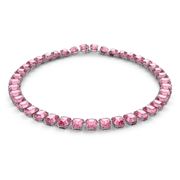 Swarovski - Millenia Necklace Octagon Cut Pink Rhodium Plated