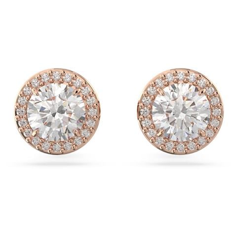 Swarovski Jewellery - Constella Stud Earrings Rose Gold Tone Plated
