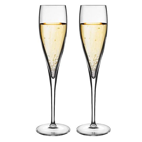 Vinoteque Perlage Champagne Flute Set 2pce