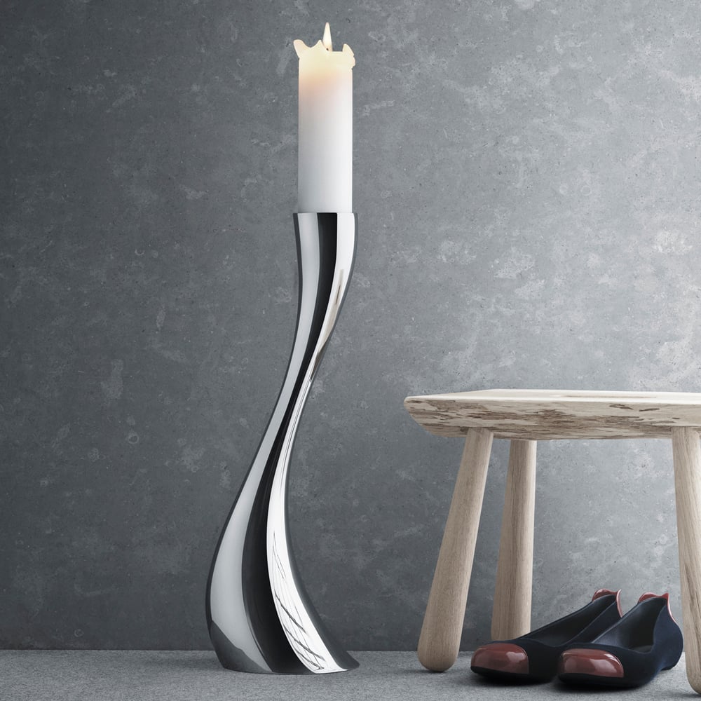 Jensen Cobra Floor Candle Holder Medium Peter's of Kensington