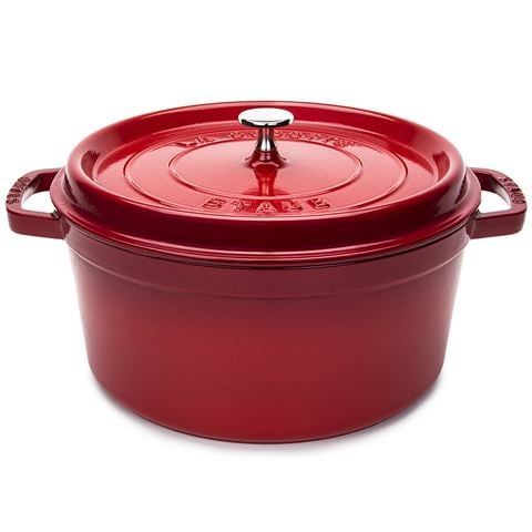 Staub - Cocotte Round Cherry Red 28cm/6.7L