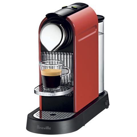 Breville - Nespresso CitiZ Red Coffee Machine