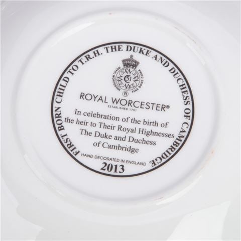 Royal Worcester - Royal Baby Collection Round Tray