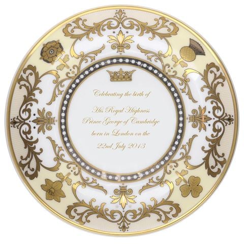 Royal Worcester - Royal Baby Collection Round Tray