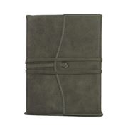 Montepelle - Refill Leather Journal Amalfi Grey 12X17cm