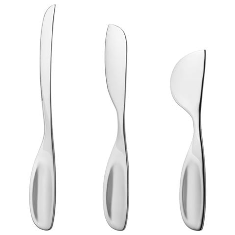 Georg Jensen - Alfredo Cheese Knife Set 3pce