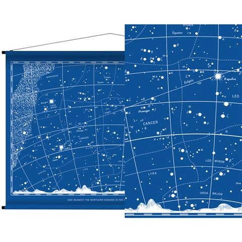 Telegram Night Sky Chart Canvas - Peter's of Kensington