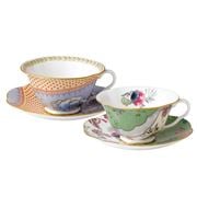 Wedgwood - Butterfly Bloom Teacup & Saucer Set 4pce