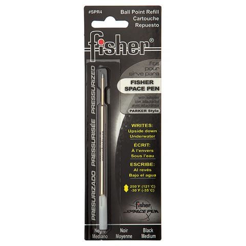 Fisher - Space Pen Medium Ballpoint Refill Black