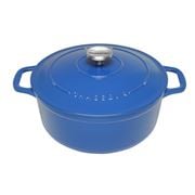 Chasseur - Round French Oven Sky Blue 26cm/5L