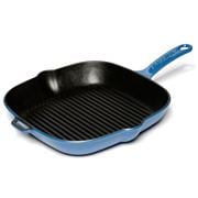 Chasseur - Square Grill Pan Sky Blue 25cm