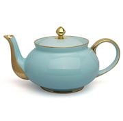 Limoges - Legle Pastel Blue Teapot Gold Rim