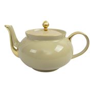 Limoges - Legle Mink Teapot w/Gold Trim 12 Cup