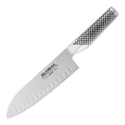 Global - Santoku Knife Hollow Edge 18cm G80