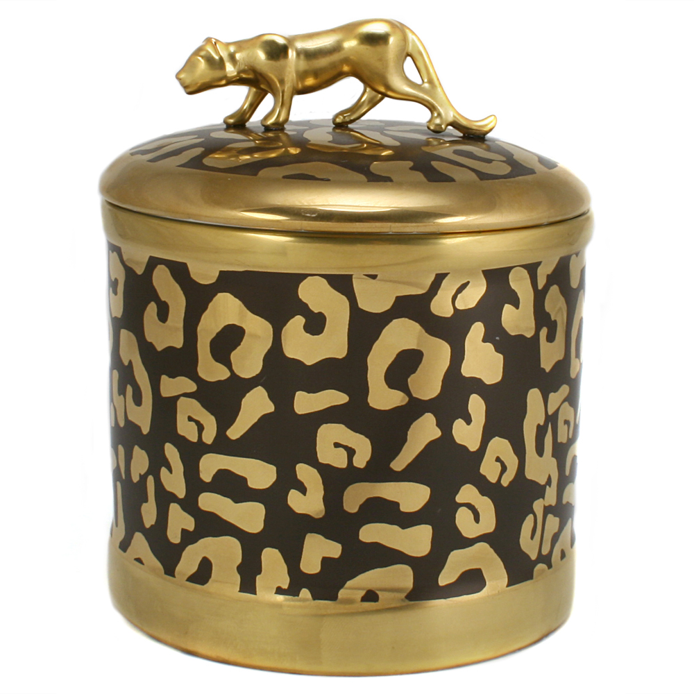 L'objet - Luminescence Leopard Candle | Peter's of Kensington