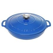 Chasseur - Low Round Casserole Dish Sky Blue 30cm/2.5L