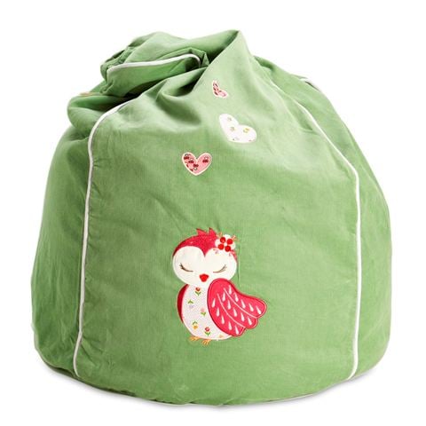 Cocoon Couture - Dreamy Owl Green Bean Bag Cover