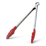 Cuisipro - Tongs Silicone With Teeth Red