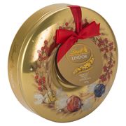 Lindt - Lindor Small Wreath Assorted Chocolates Tin 184g