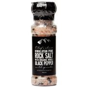 Chef's Choice - Pink Rock Salt with Whole Black Pepper 200g