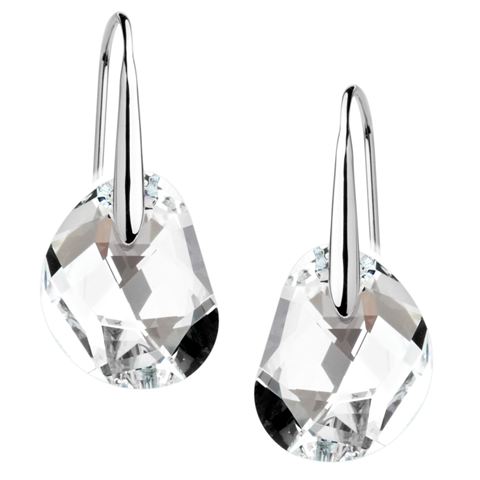 Swarovski - Bella Clear Crystal Pierced Earrings | Peter's of Kensington