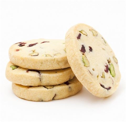 Whisk & Pin Pantry Favs Pistachio & Cranberry Shortbread - Peter's of Kensington