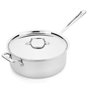 All-Clad - D3 Stainless Steel Deep Saute Pan with Lid 5.8L