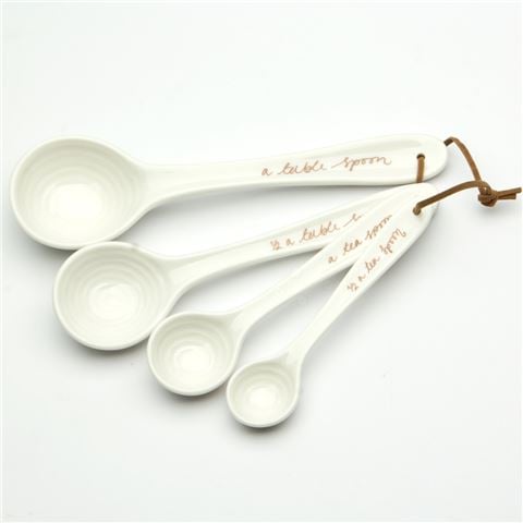 Portmeirion Sophie Conran Measuring Spoon Set 4pce - Peter's of Kensington