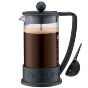 Bodum - Brazil French Press Coffee Maker Black 8 Cup