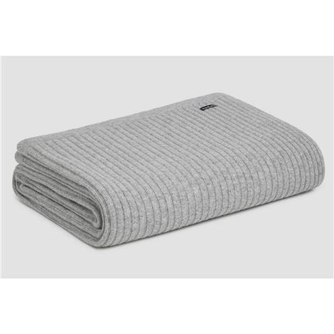 Bemboka - Wide Rib Angora & Merino Wool Throw Dove