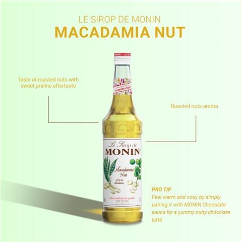 Monin - Macadamia Nut Syrup 700ml