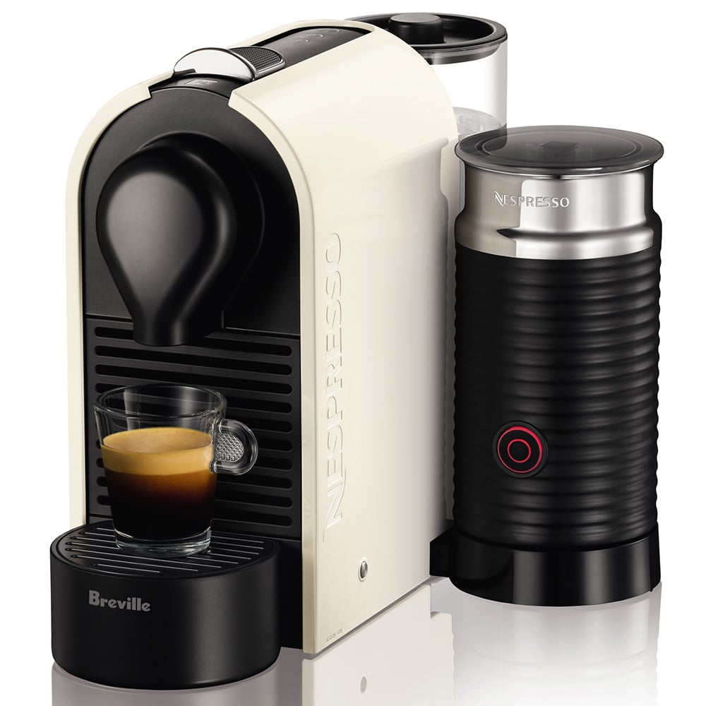 Breville - Nespresso UMilk White Coffee Machine | Peter's of Kensington