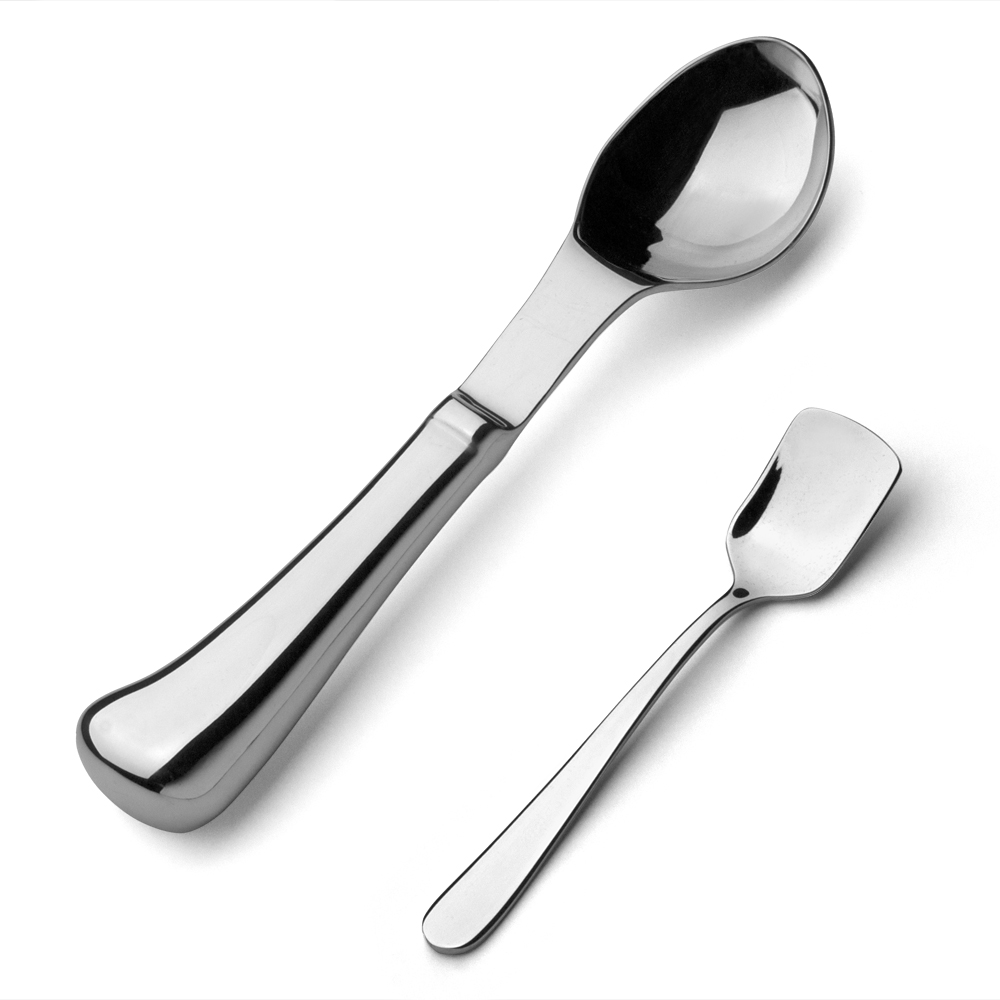Living Ice Cream Scoop & Spoons Set 7pce Peter's of Kensington
