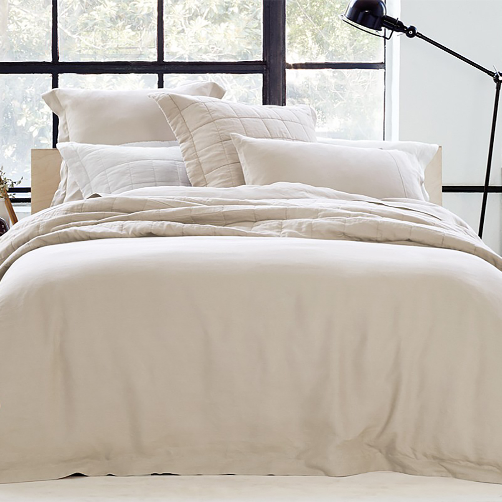 NEW Sheridan Abbotson Tailored Quilt Cover Queen Flax 9335864916220 eBay