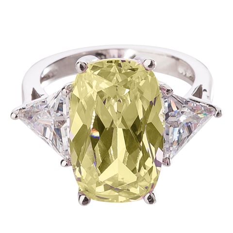 Bowerhaus - Hello Lover Mr Big Canary Ring Size 6